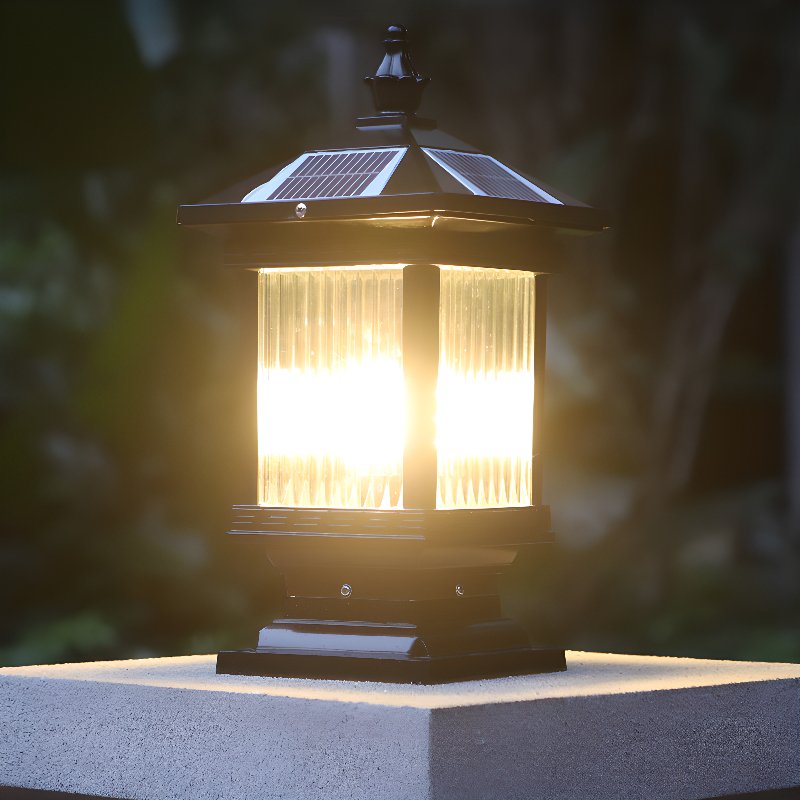 Ray Vintage Classic Lantern Solar Outdoor Light - Neutralighting