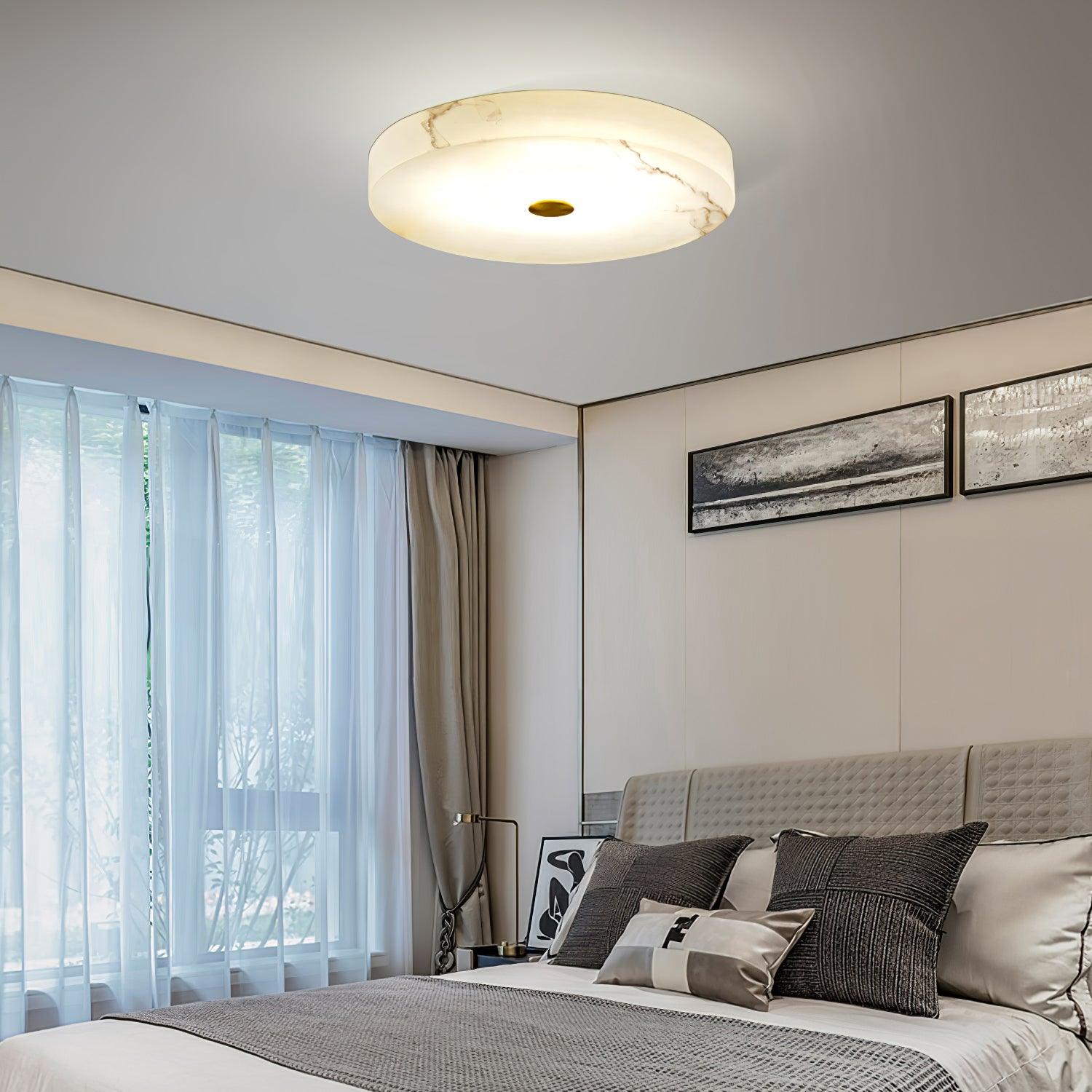 Olaean Alabaster Ceiling Light - Neutralighting
