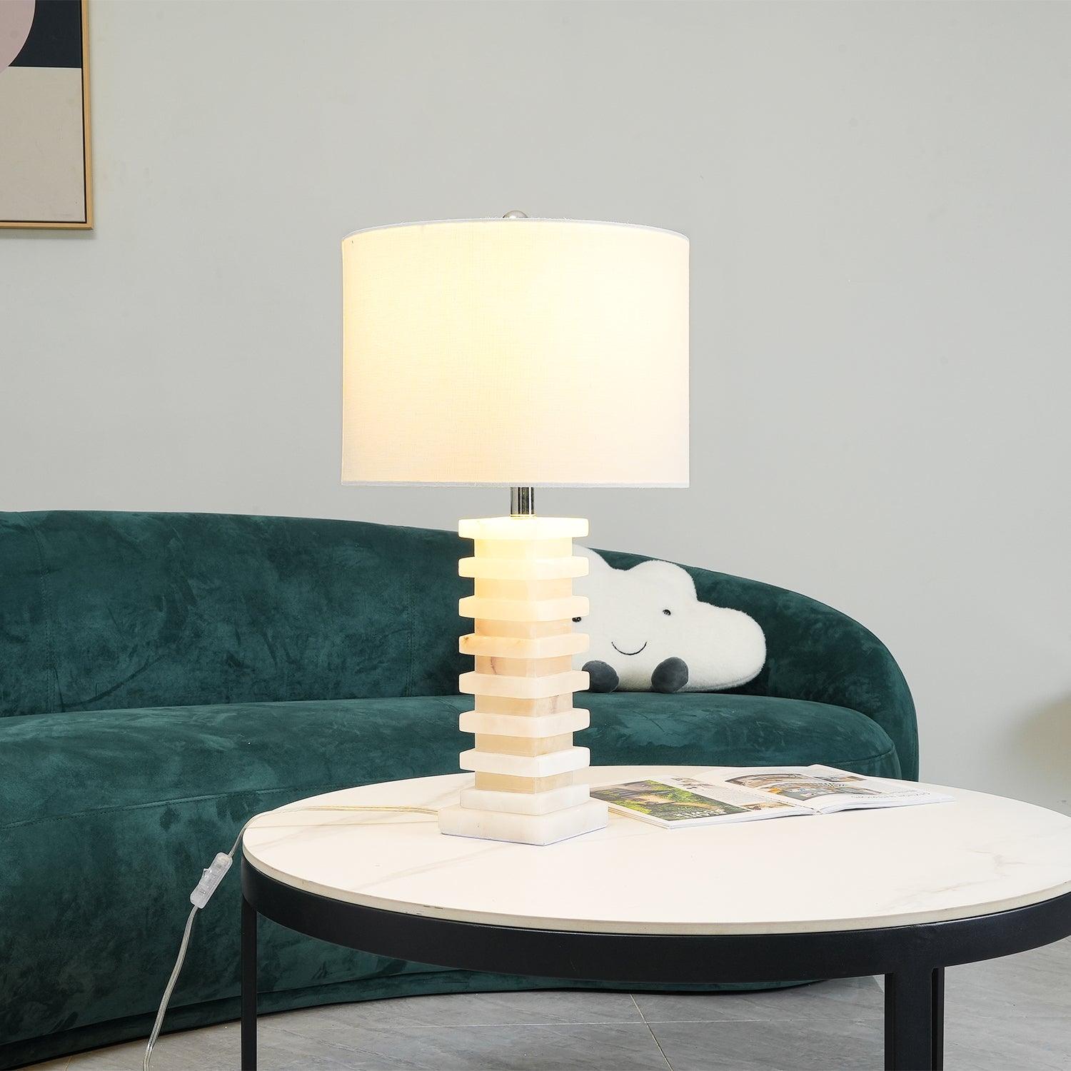 Covynen Alabaster Table Lamp - Neutralighting