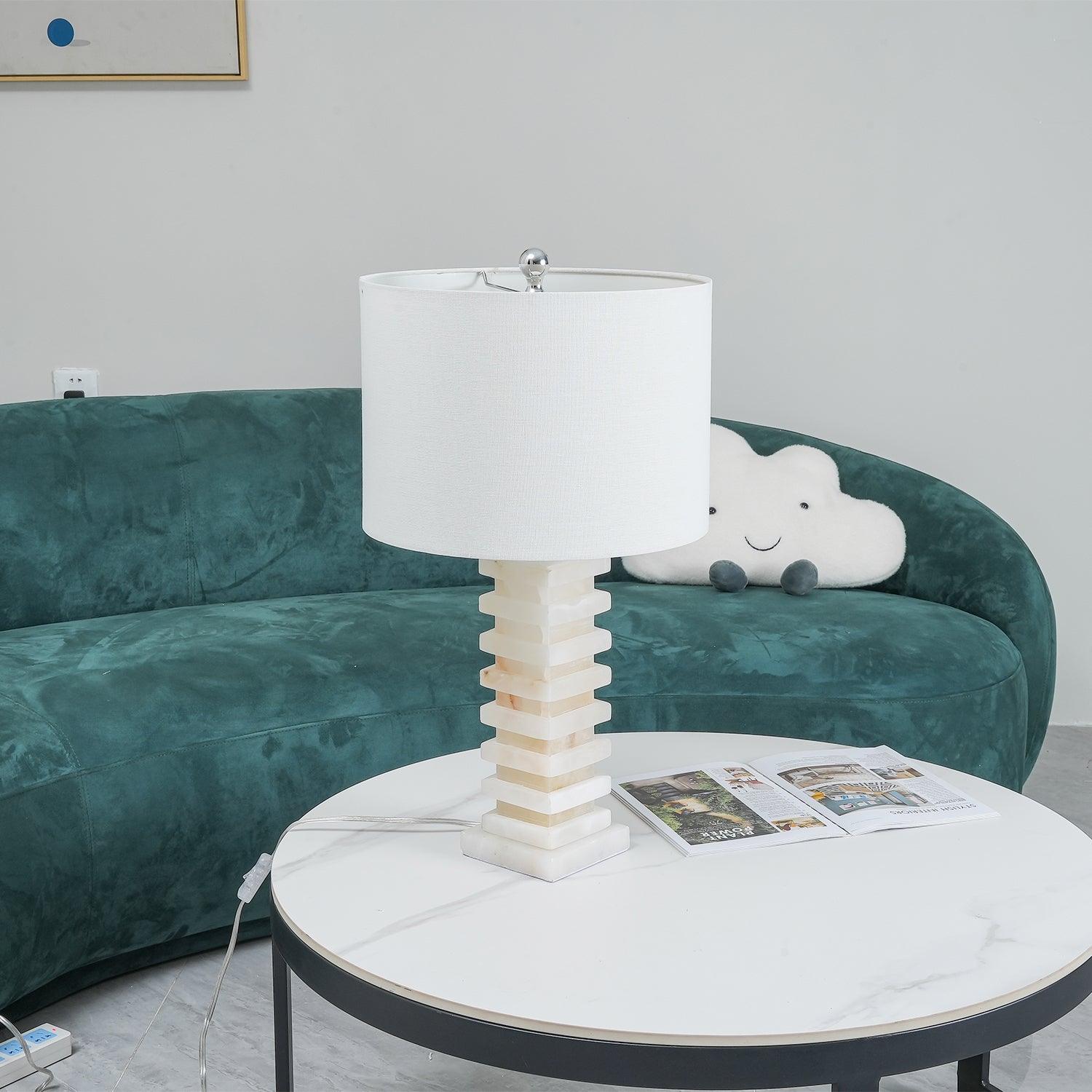 Covynen Alabaster Table Lamp - Neutralighting