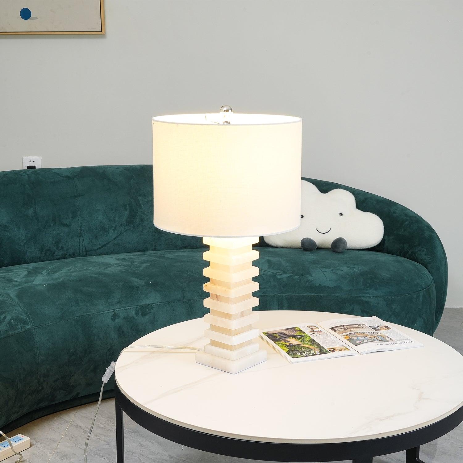 Covynen Alabaster Table Lamp - Neutralighting