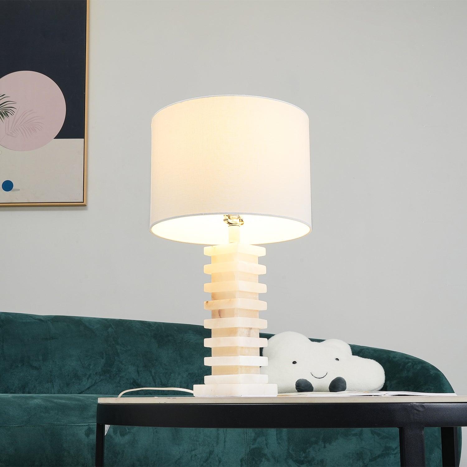 Covynen Alabaster Table Lamp - Neutralighting