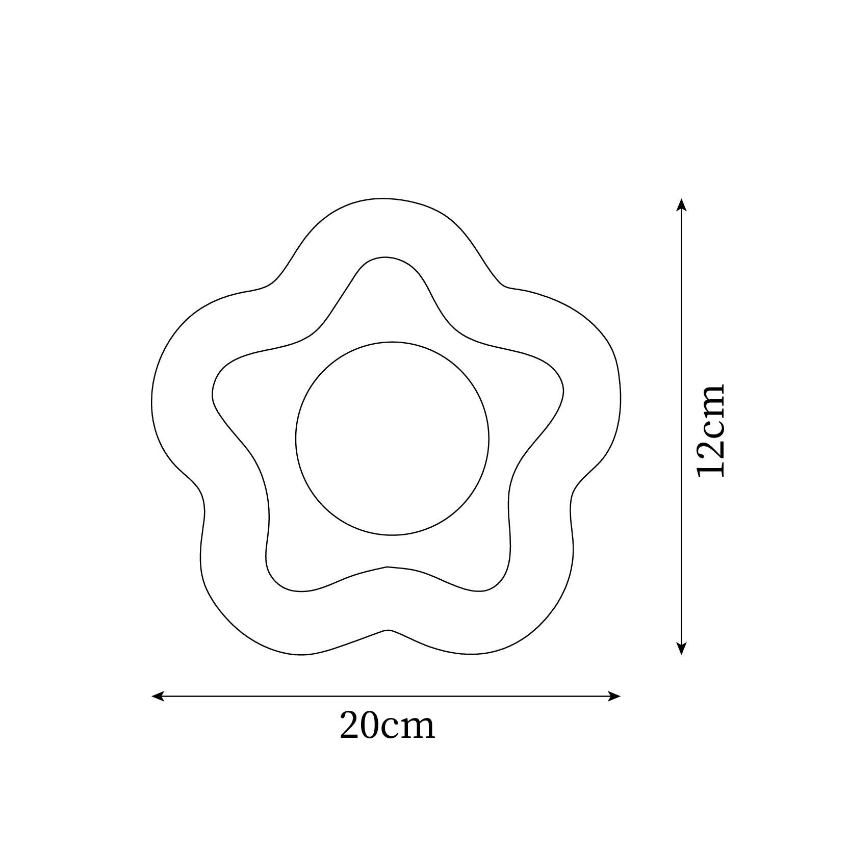 Petani Pink Yellow Flower Wall Light - Neutralighting