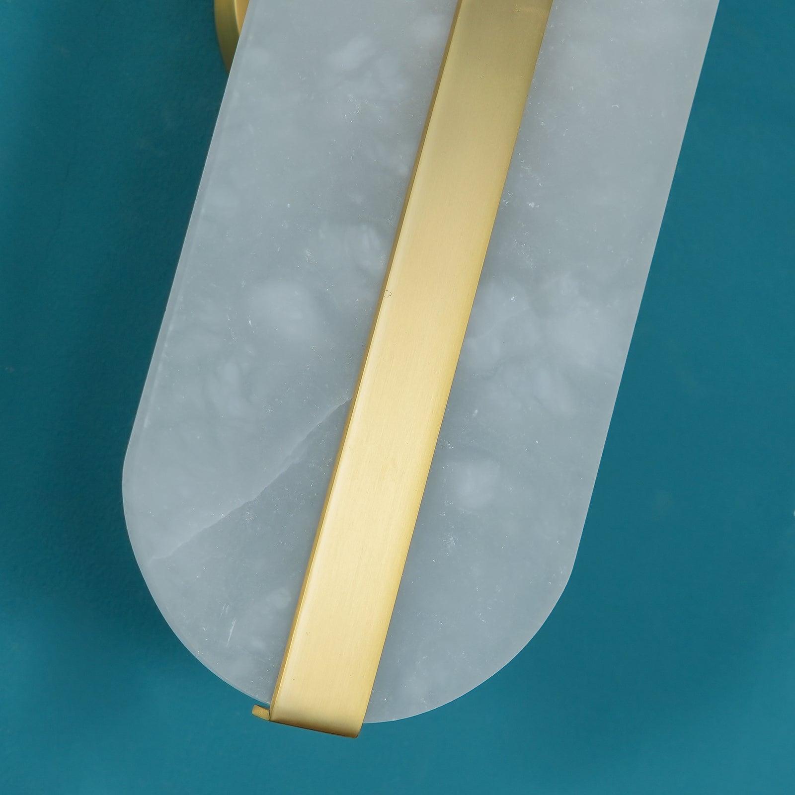 Calura Alabaster Double Light Wall Lamp - Neutralighting