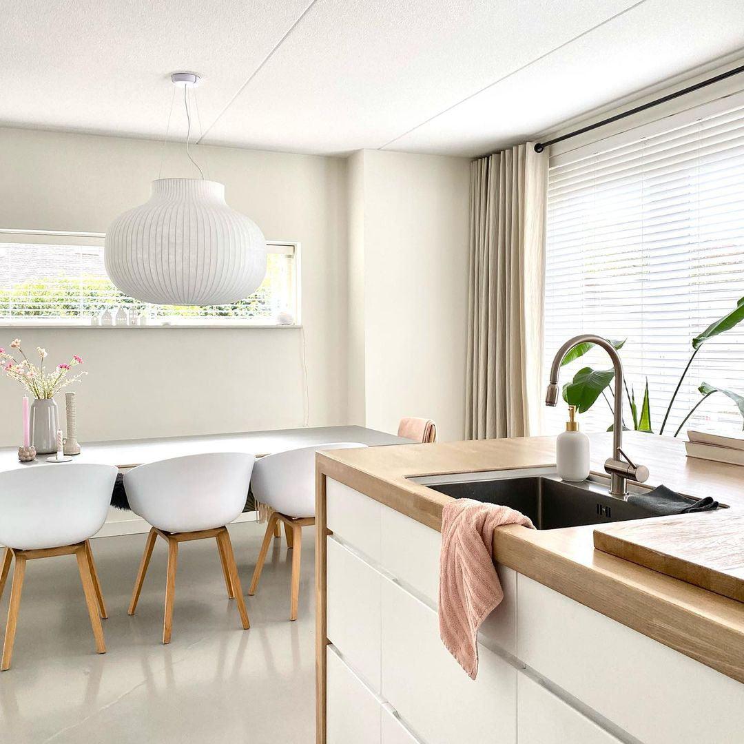Pendant Light Silk Bell Shade Pleated Curved Modern Minimalist - Neutralighting
