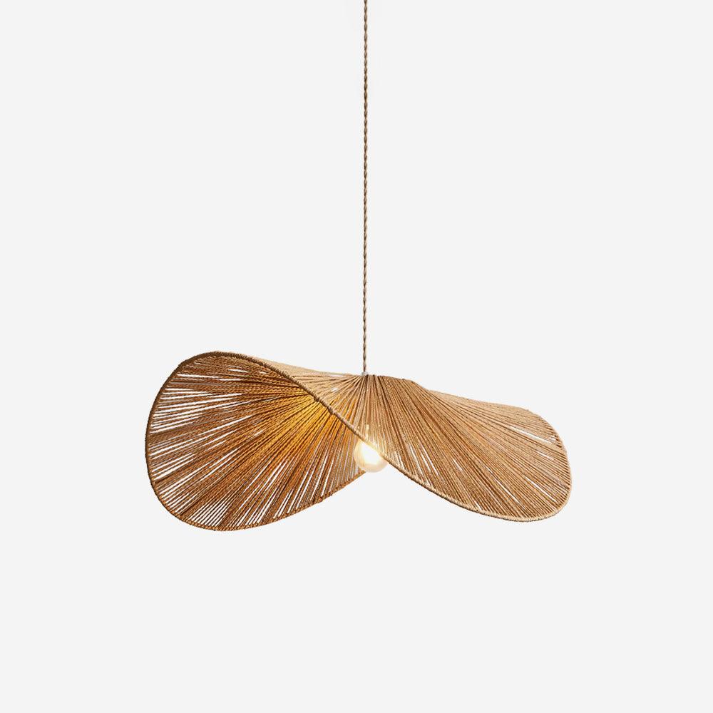 Solara Handwoven Natural Rattan Pendant Light - Neutralighting