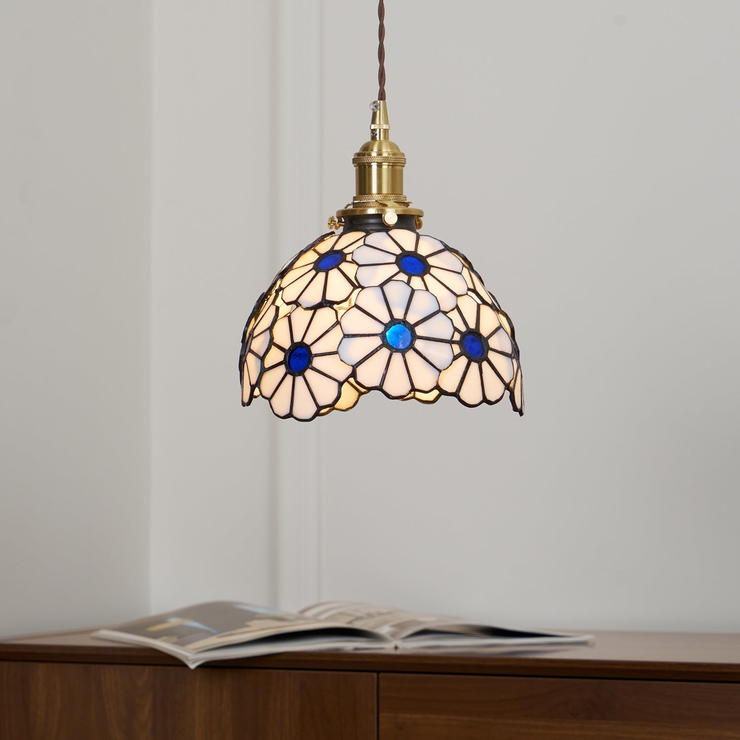 Bluebell Floral Pendant Light
