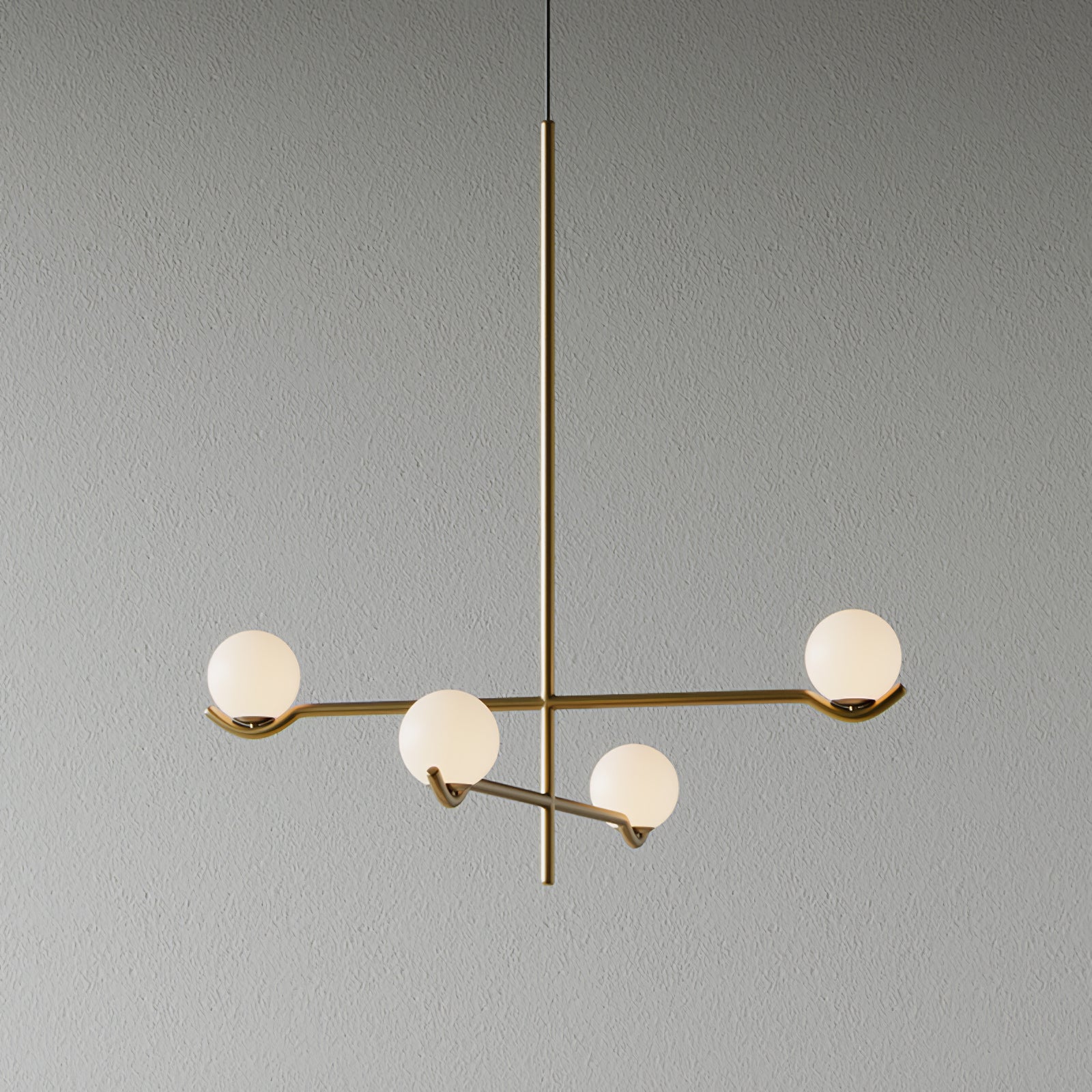 Fayno White Globe Chandelier - Neutralighting