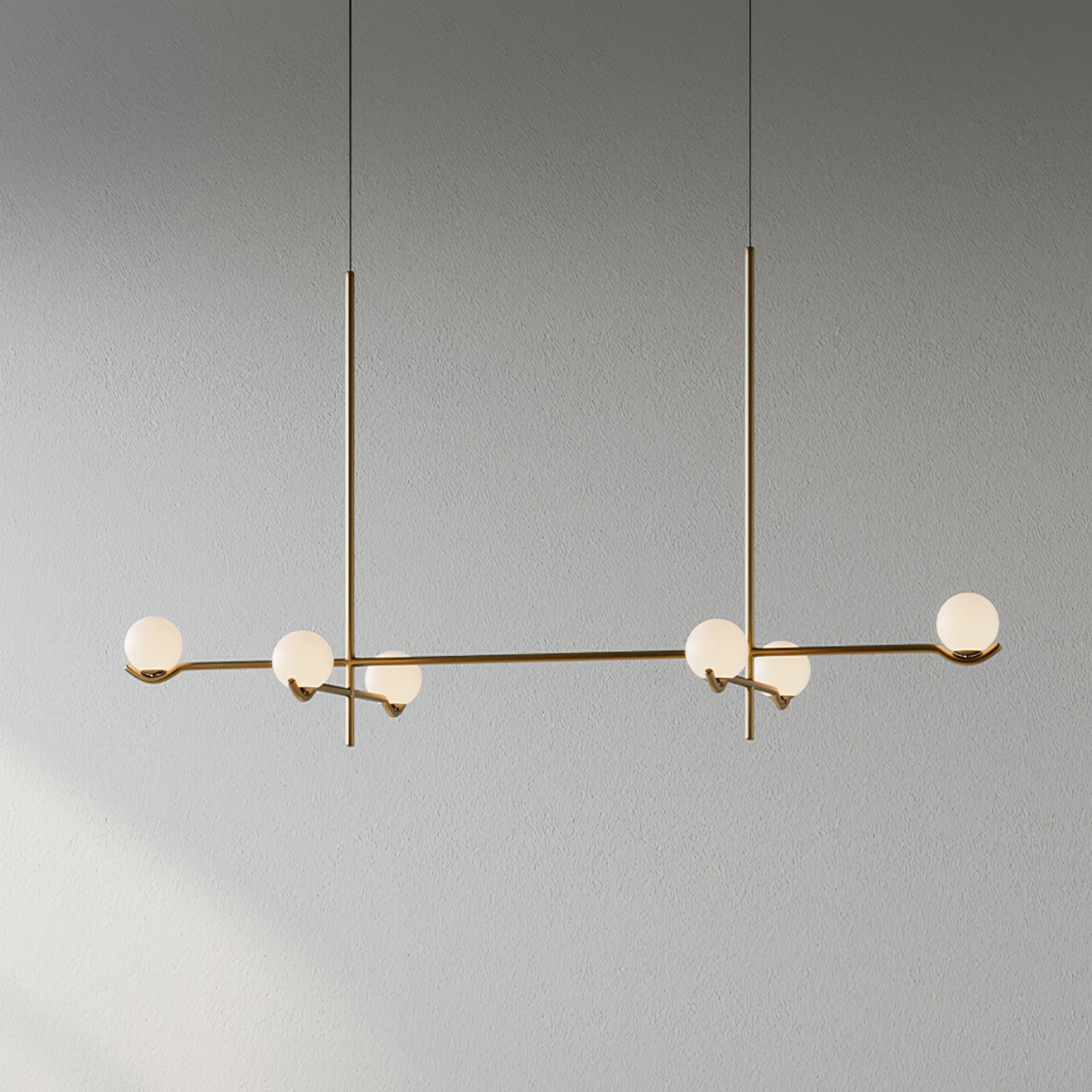 Fayno White Globe Chandelier - Neutralighting