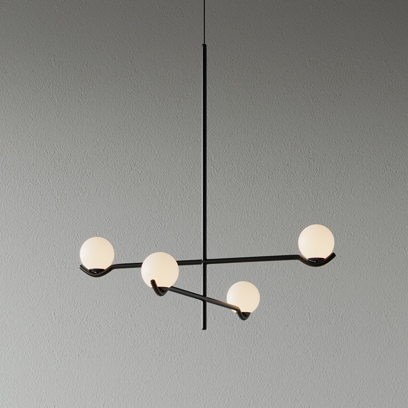 Fayno White Globe Chandelier - Neutralighting