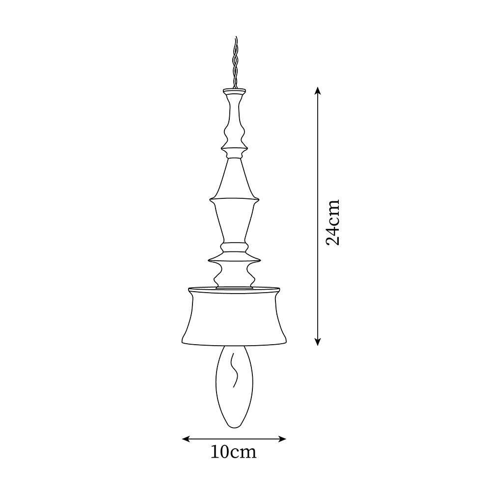 Pendant Lamp Wood Walnut Shade Modern Minimalist Cozy Warm - Neutralighting