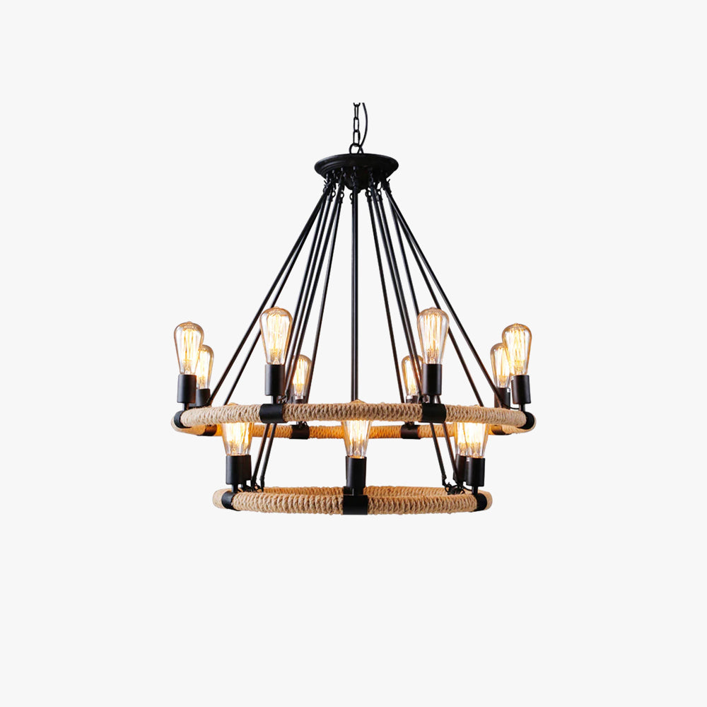 Epoch Design LED Pendant Light Black Metal Dining Room/Living Room - Neutralighting