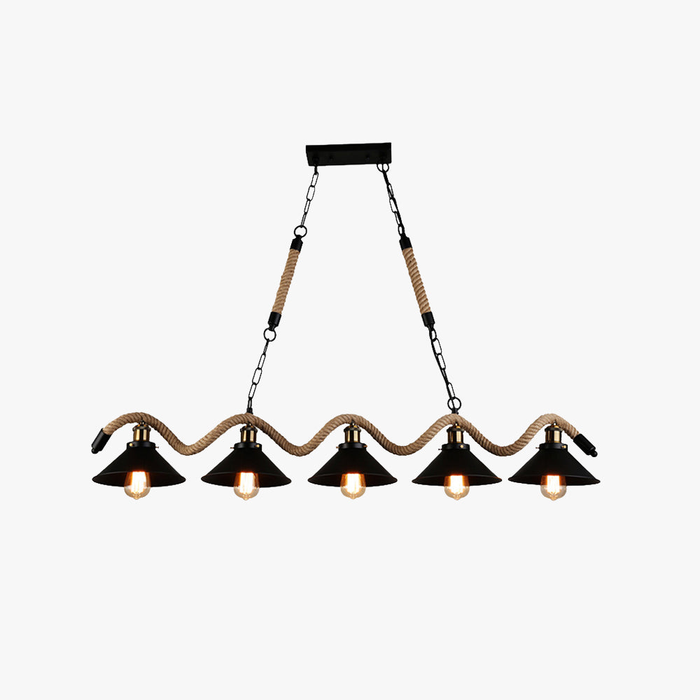 Epoch Vintage LED Black Pendant Light Metal Dining Room/Cafe - Neutralighting