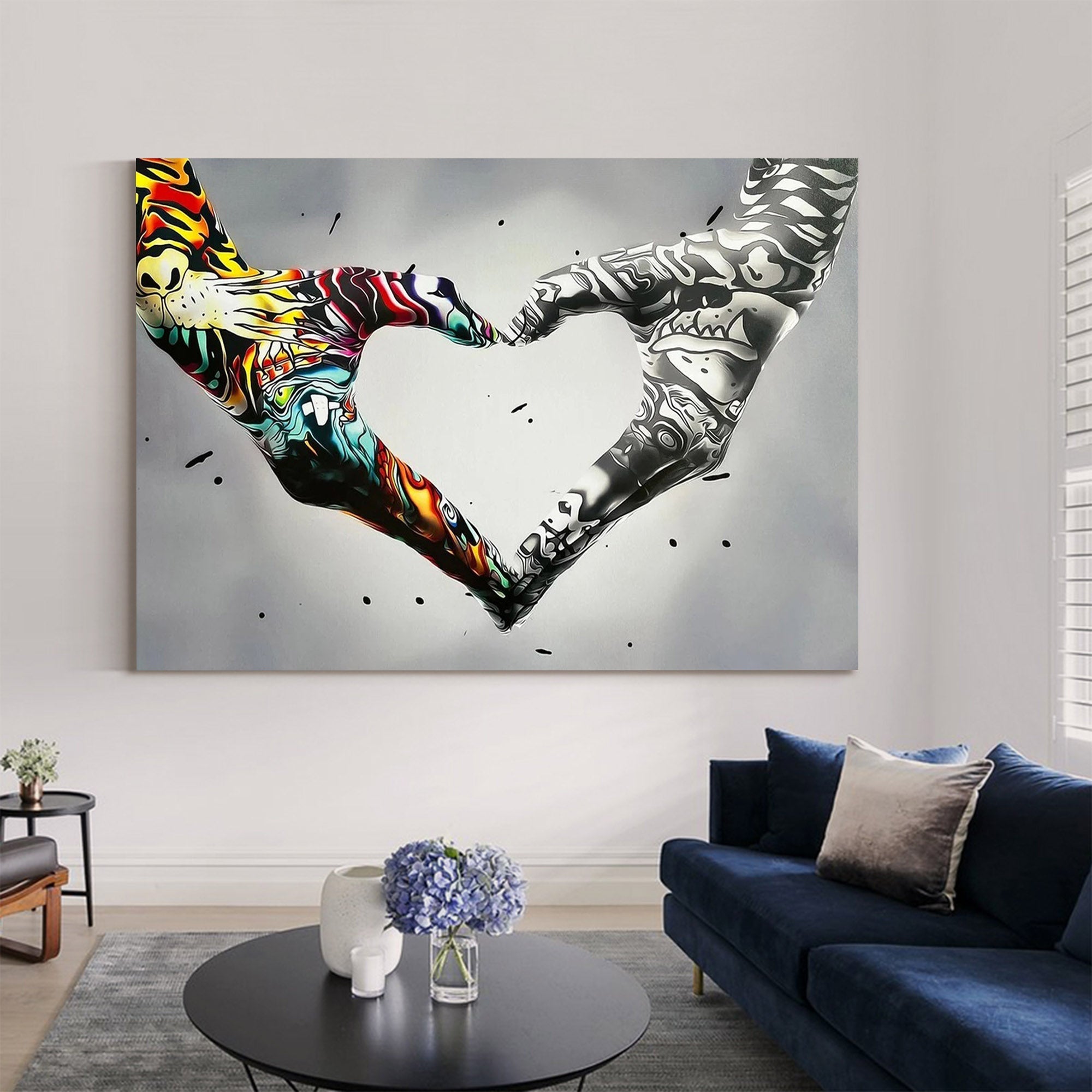 Gesture Heart Graffiti Art GA001 - Neutralighting
