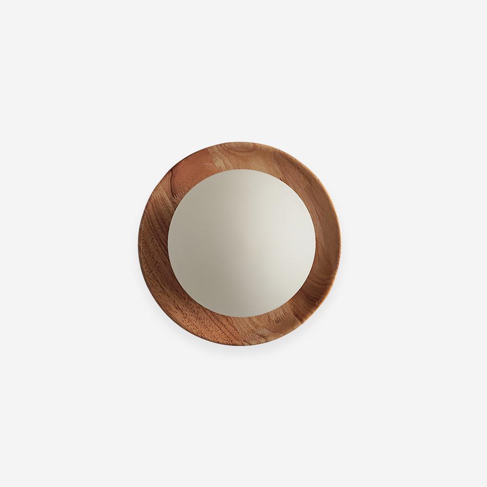 Wall Lamp Metal Body with Wood Rim Minimalist Style - Neutralighting