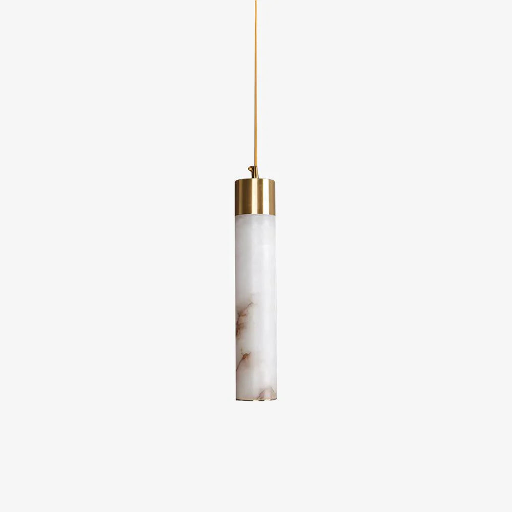 Dike White Alabaster Pendant Light - Neutralighting