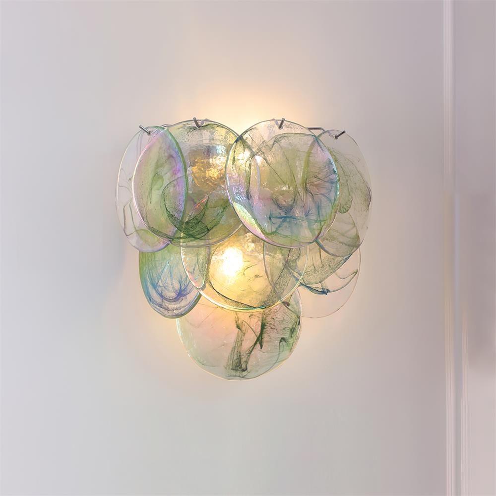 Opalara Pink Capiz Shell Wall Lamp - Neutralighting