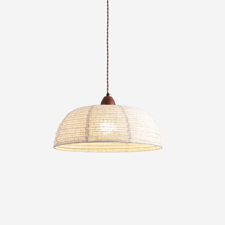 Evano Woven Dome Pendant Light - Neutralighting