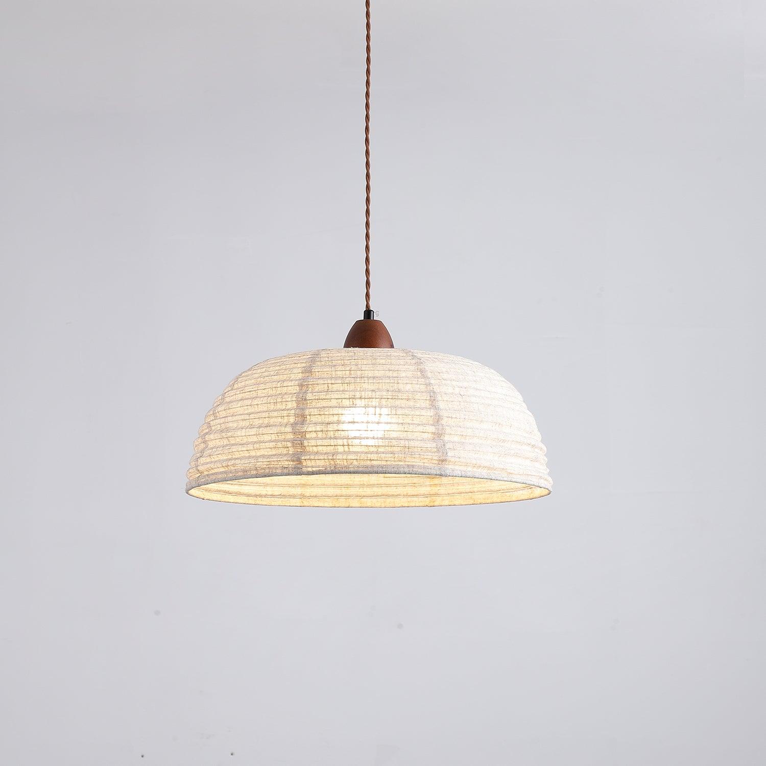 Evano Woven Dome Pendant Light - Neutralighting