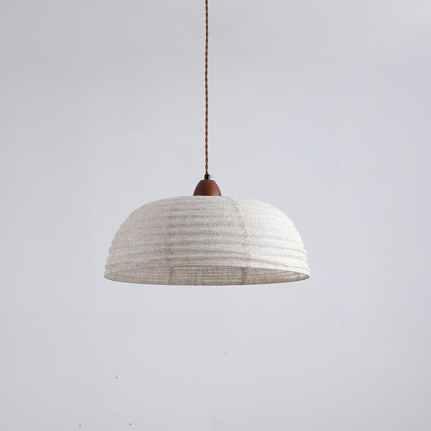Evano Woven Dome Pendant Light - Neutralighting