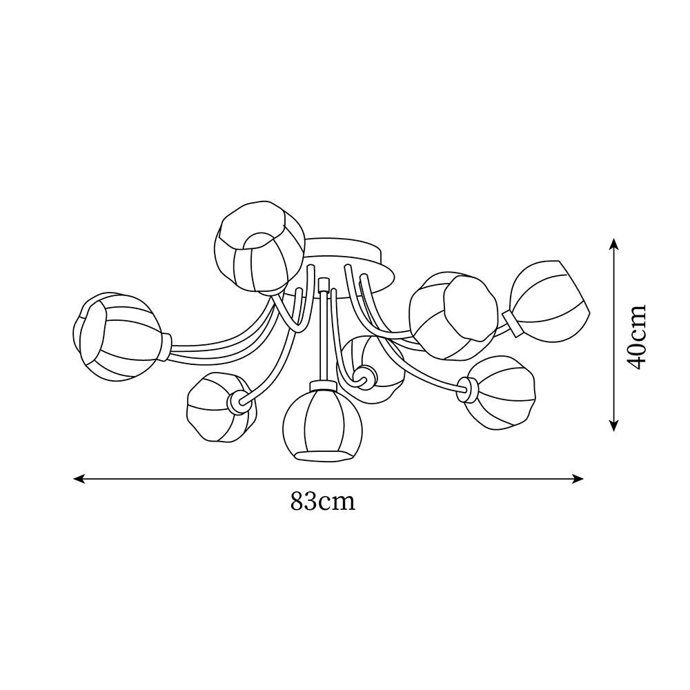 Florina Flower Ceiling Light - Neutralighting