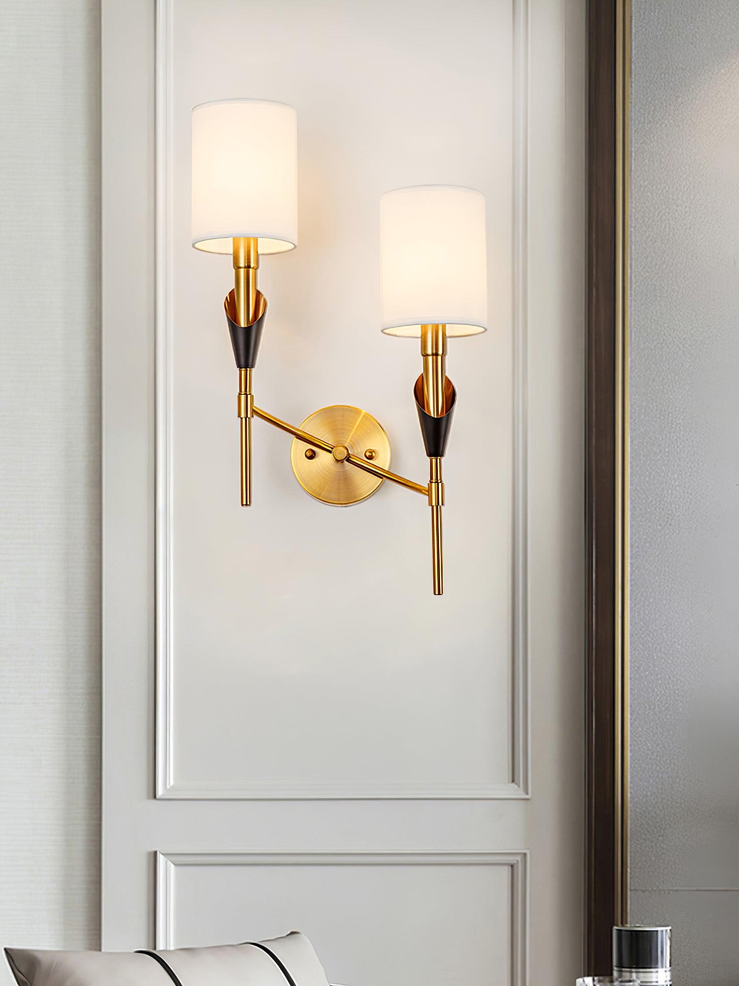 Eurzorira Fabric Wall Light - Neutralighting