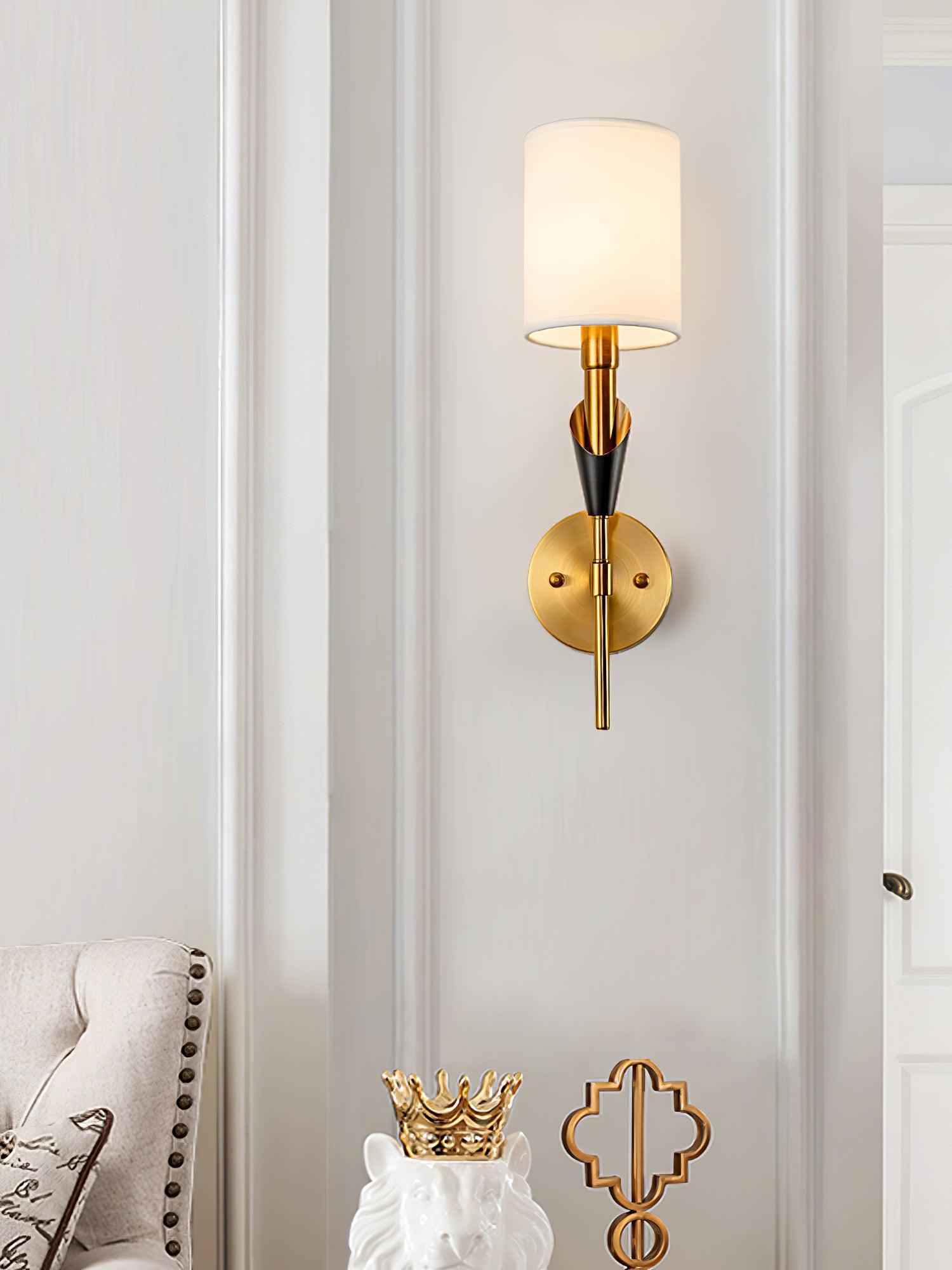 Eurzorira Fabric Wall Light - Neutralighting