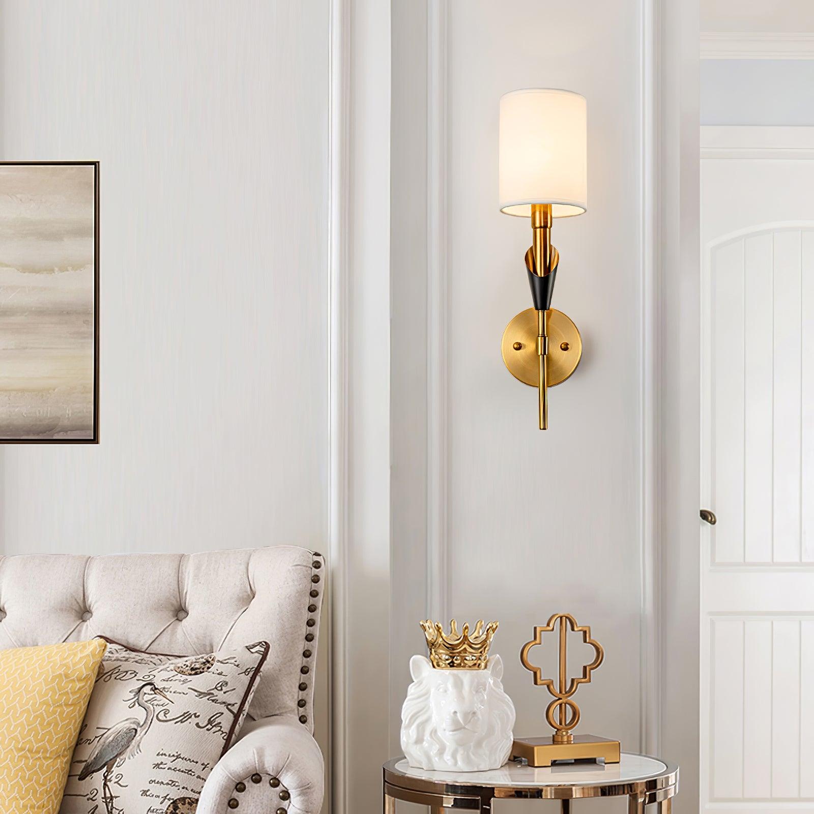 Eurzorira Fabric Wall Light - Neutralighting