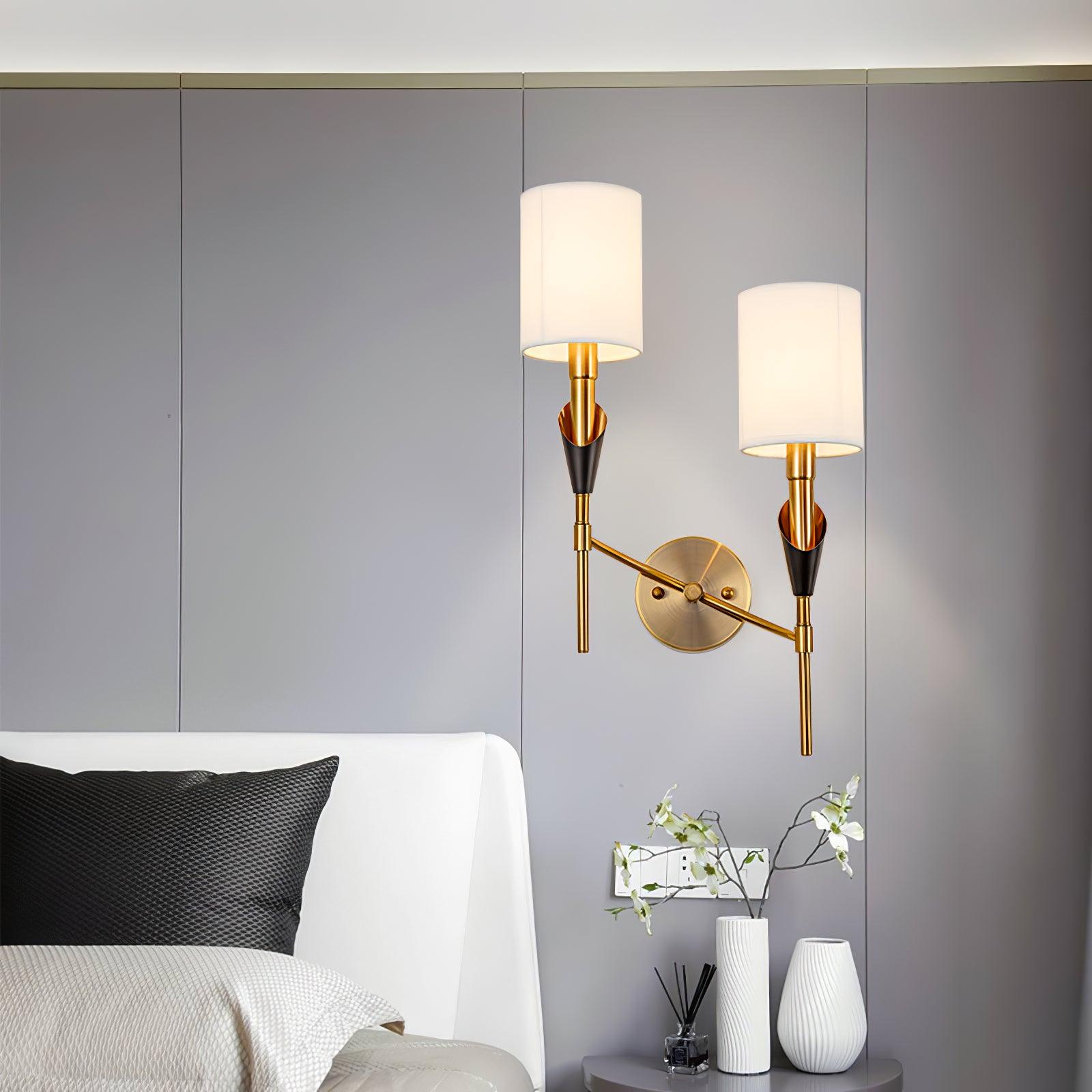 Eurzorira Fabric Wall Light - Neutralighting