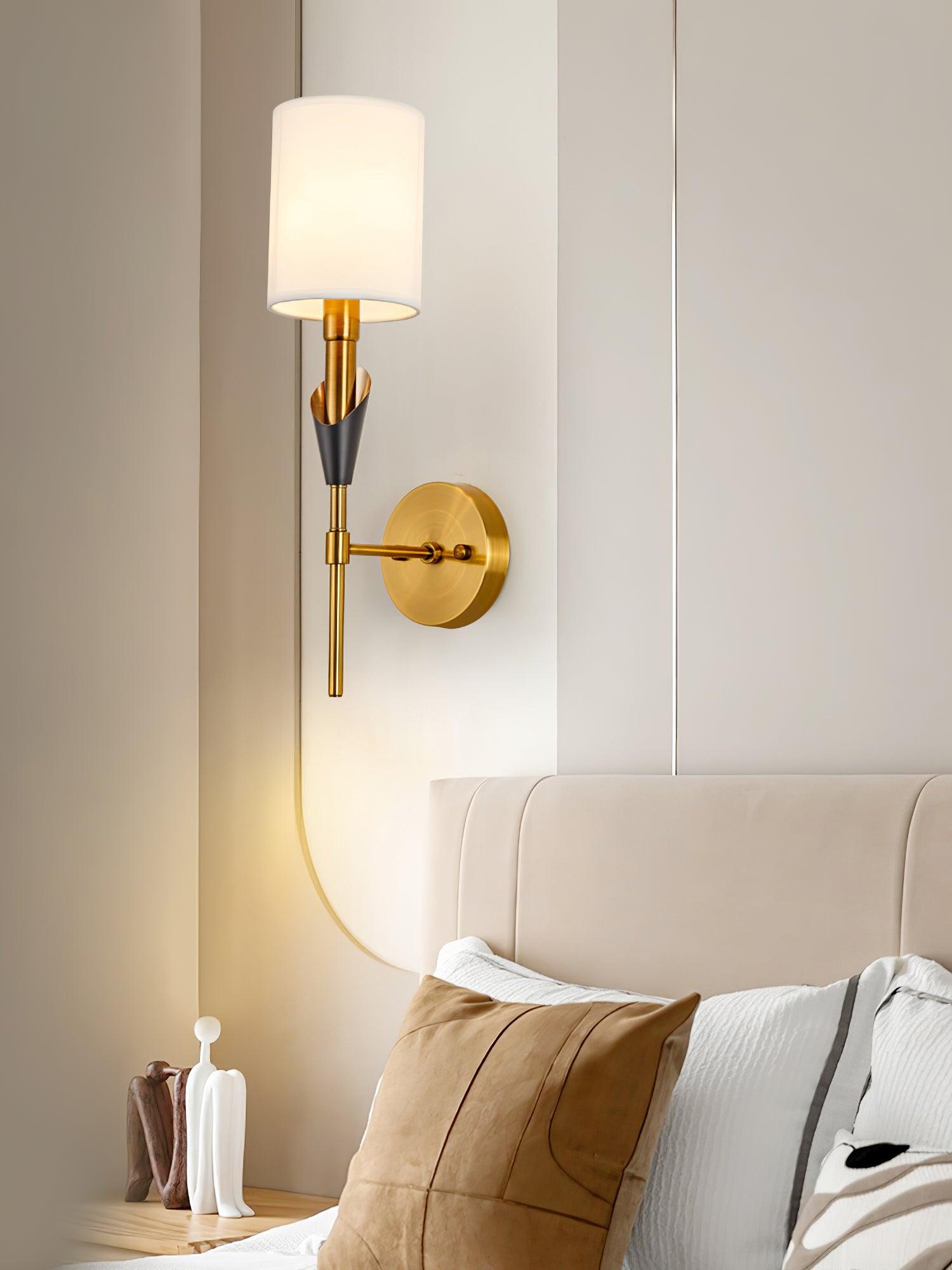 Eurzorira Fabric Wall Light - Neutralighting