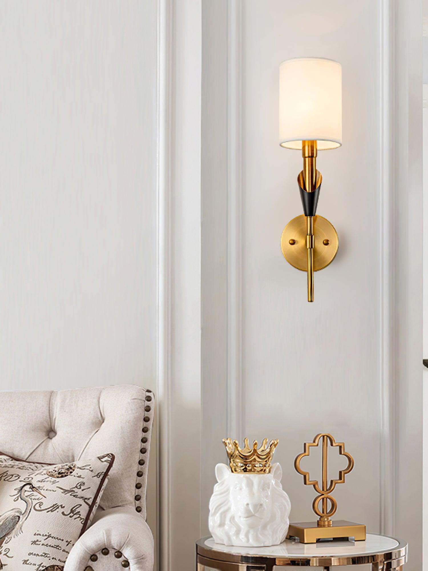 Eurzorira Fabric Wall Light - Neutralighting