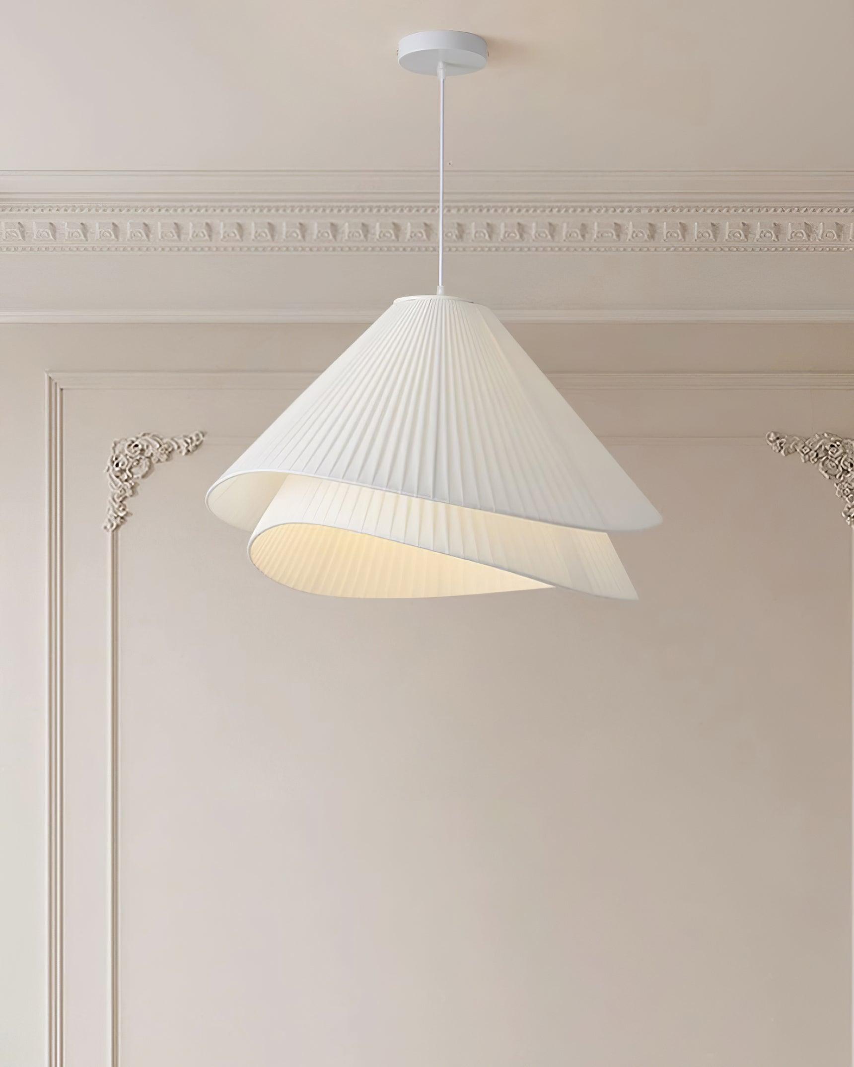 Tempo Pleated Pendant Light - Neutralighting