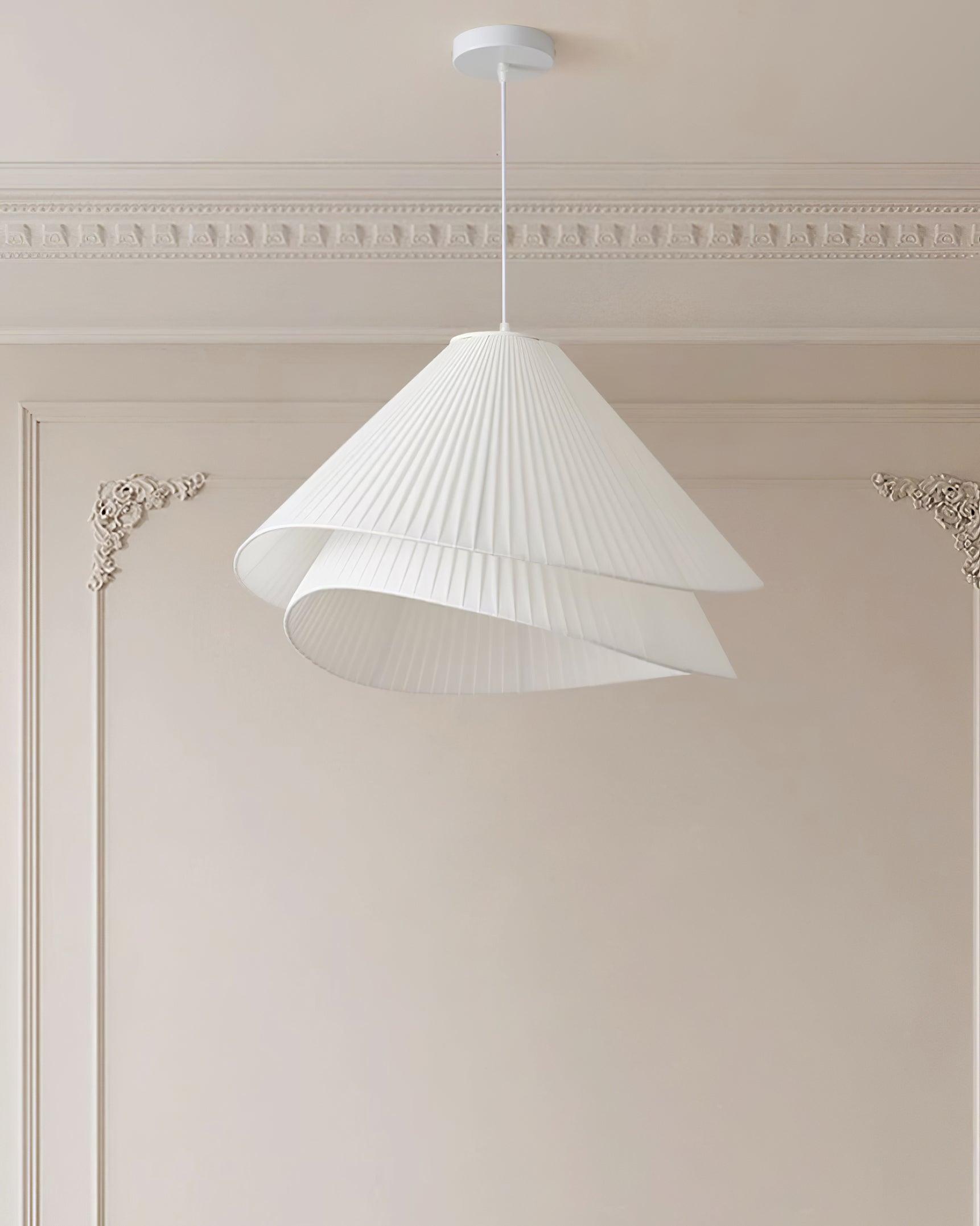 Tempo Pleated Pendant Light - Neutralighting