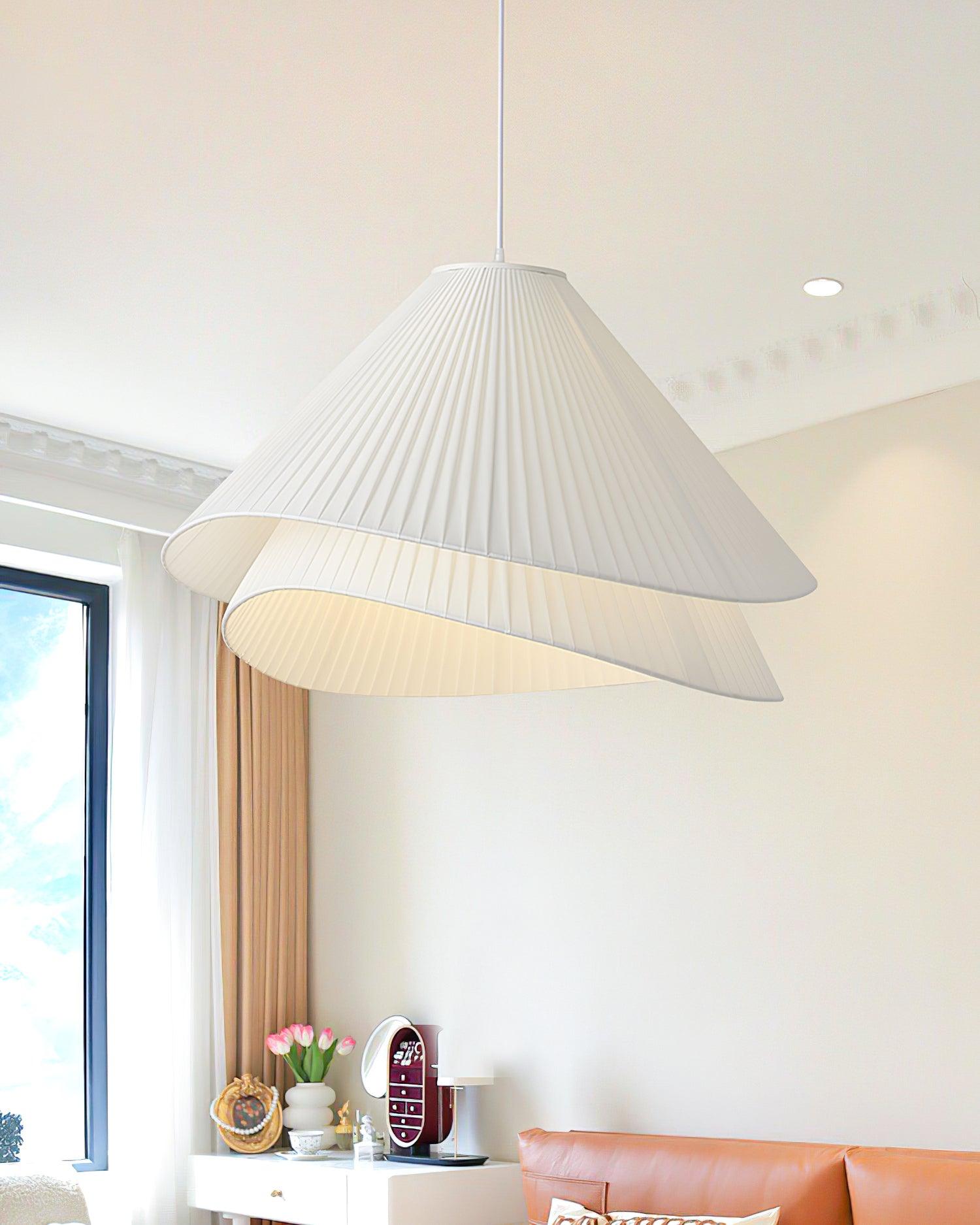 Tempo Pleated Pendant Light - Neutralighting