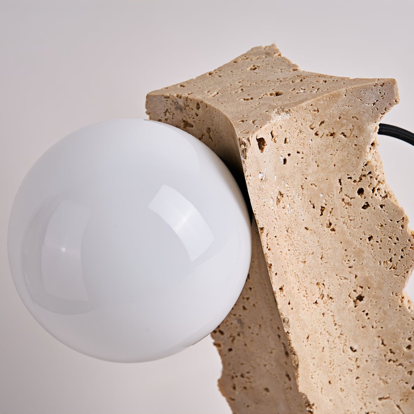Vyrnora Travertine Slab Table Lamp - Neutralighting