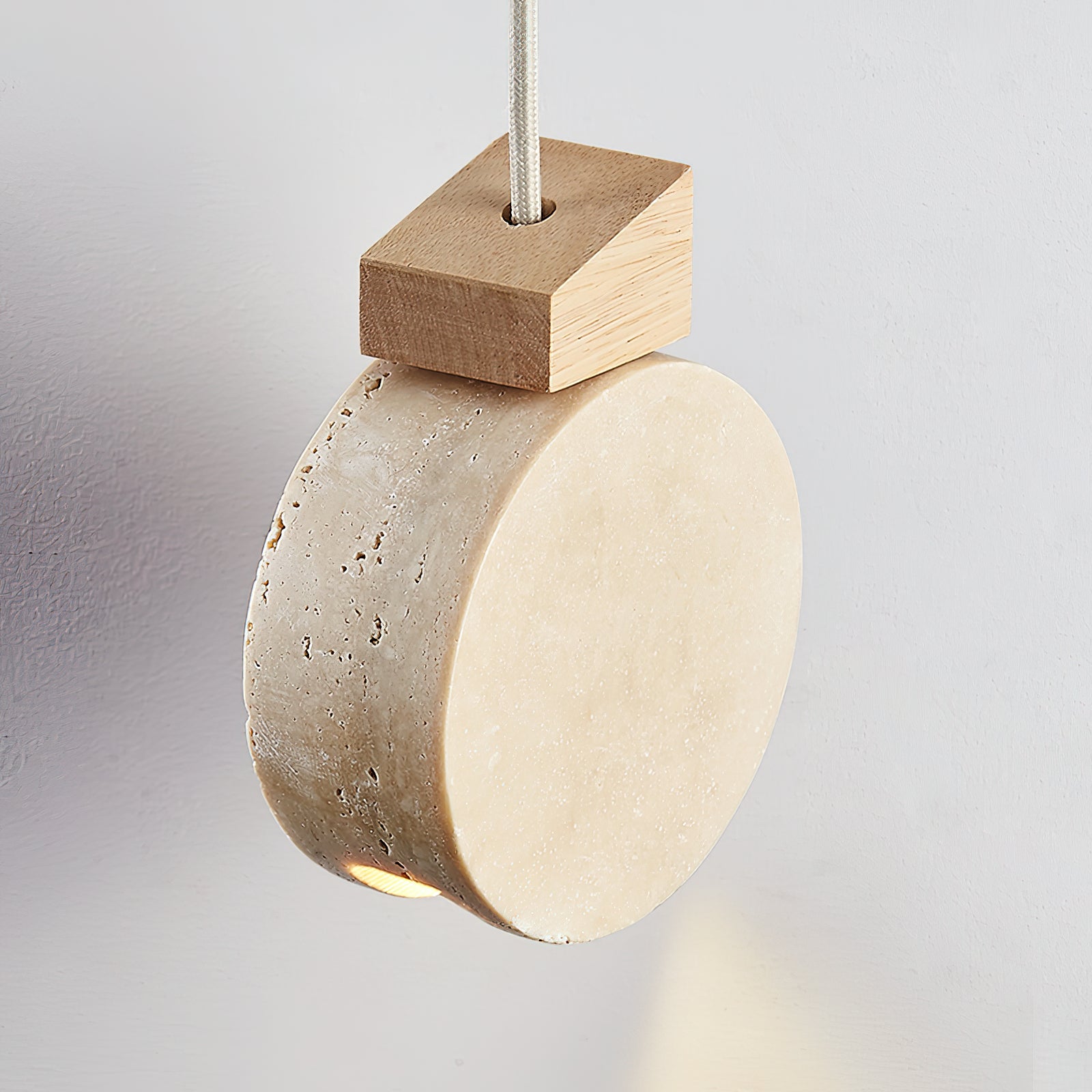 Ritta Pendant Light Geometry Travertine - Neutralighting