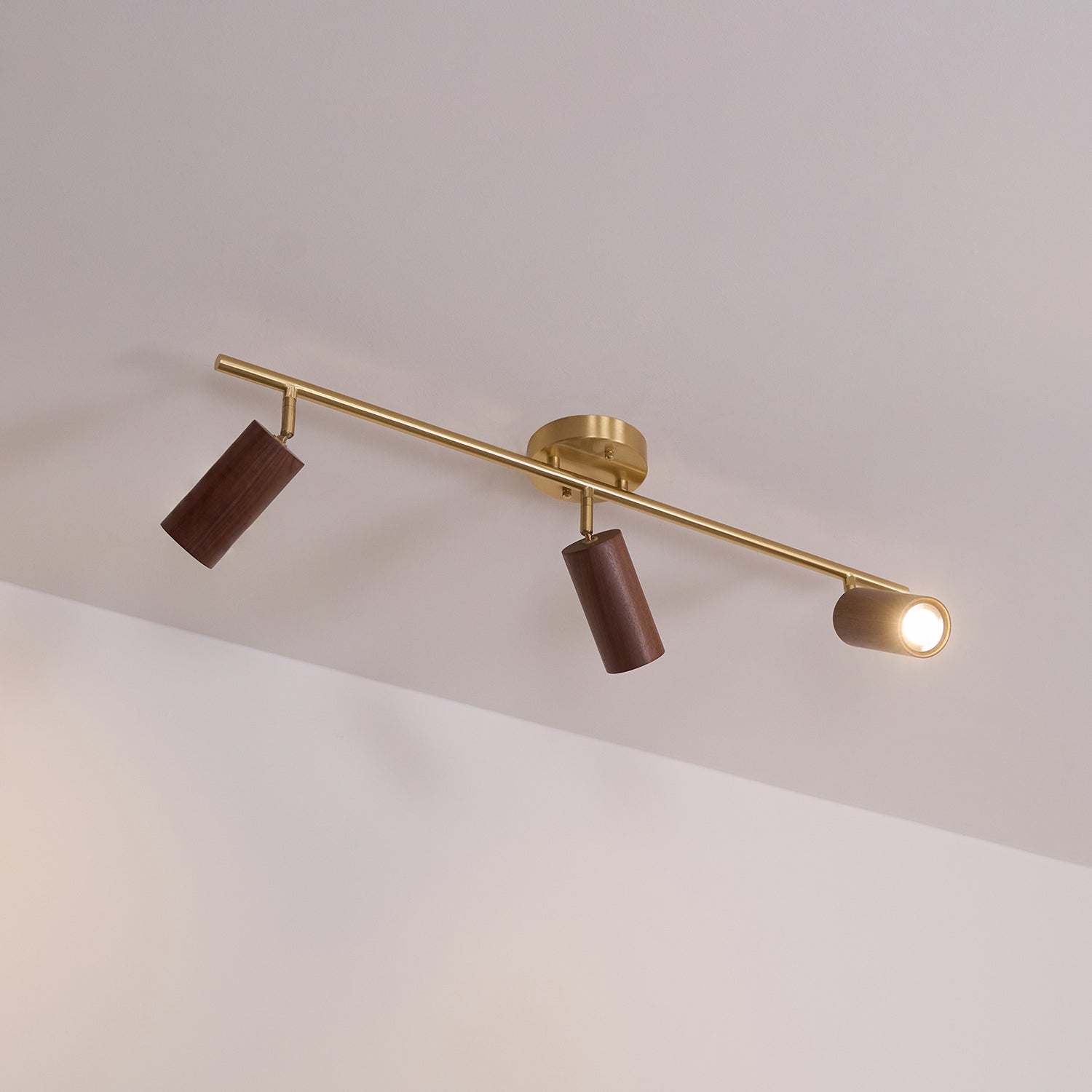 Liora Wooden Track Ceiling Light - Neutralighting