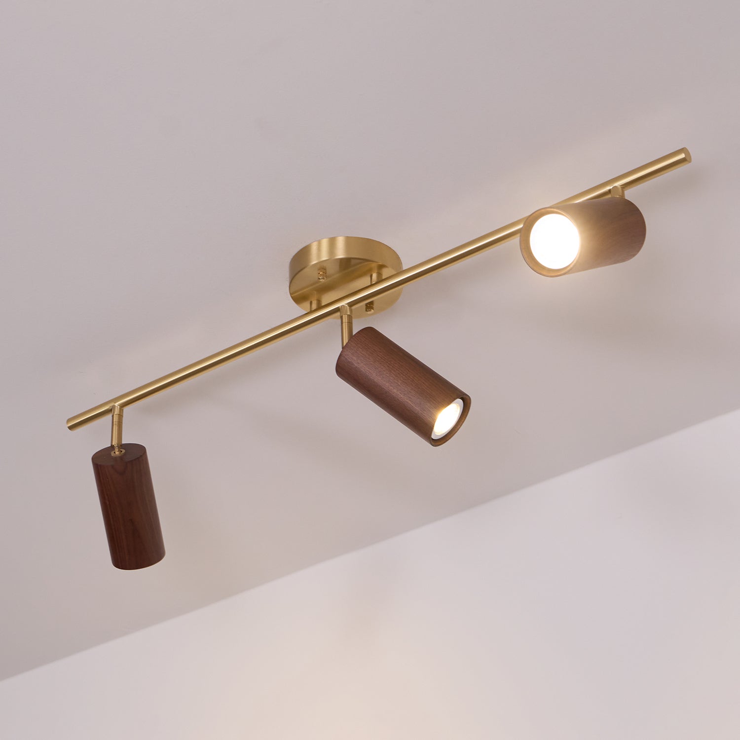 Liora Wooden Track Ceiling Light - Neutralighting