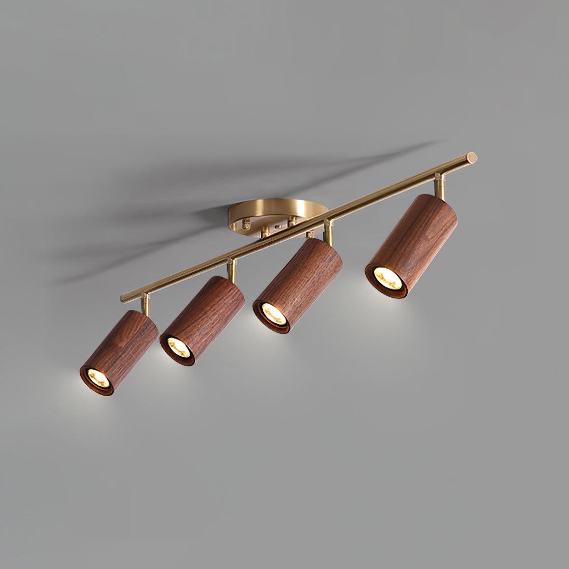 Liora Wooden Track Ceiling Light - Neutralighting