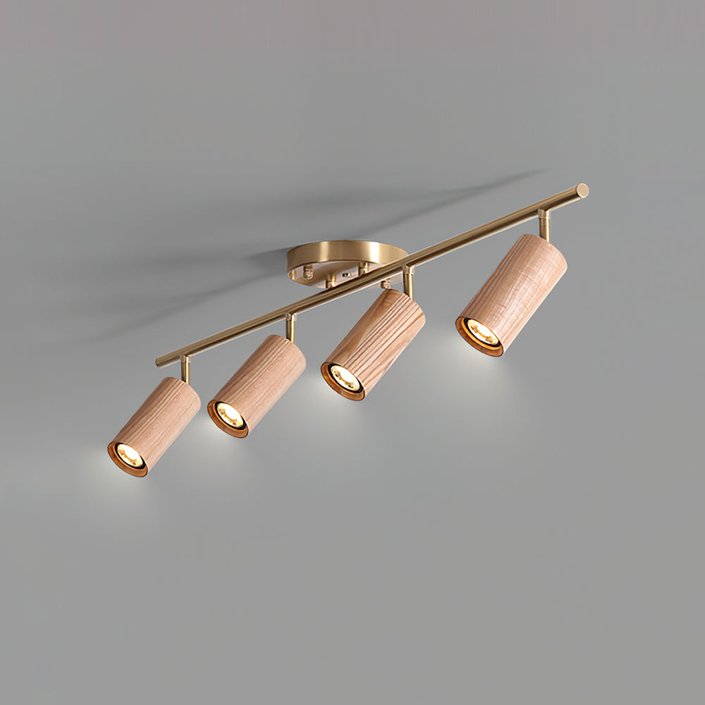 Liora Wooden Track Ceiling Light - Neutralighting