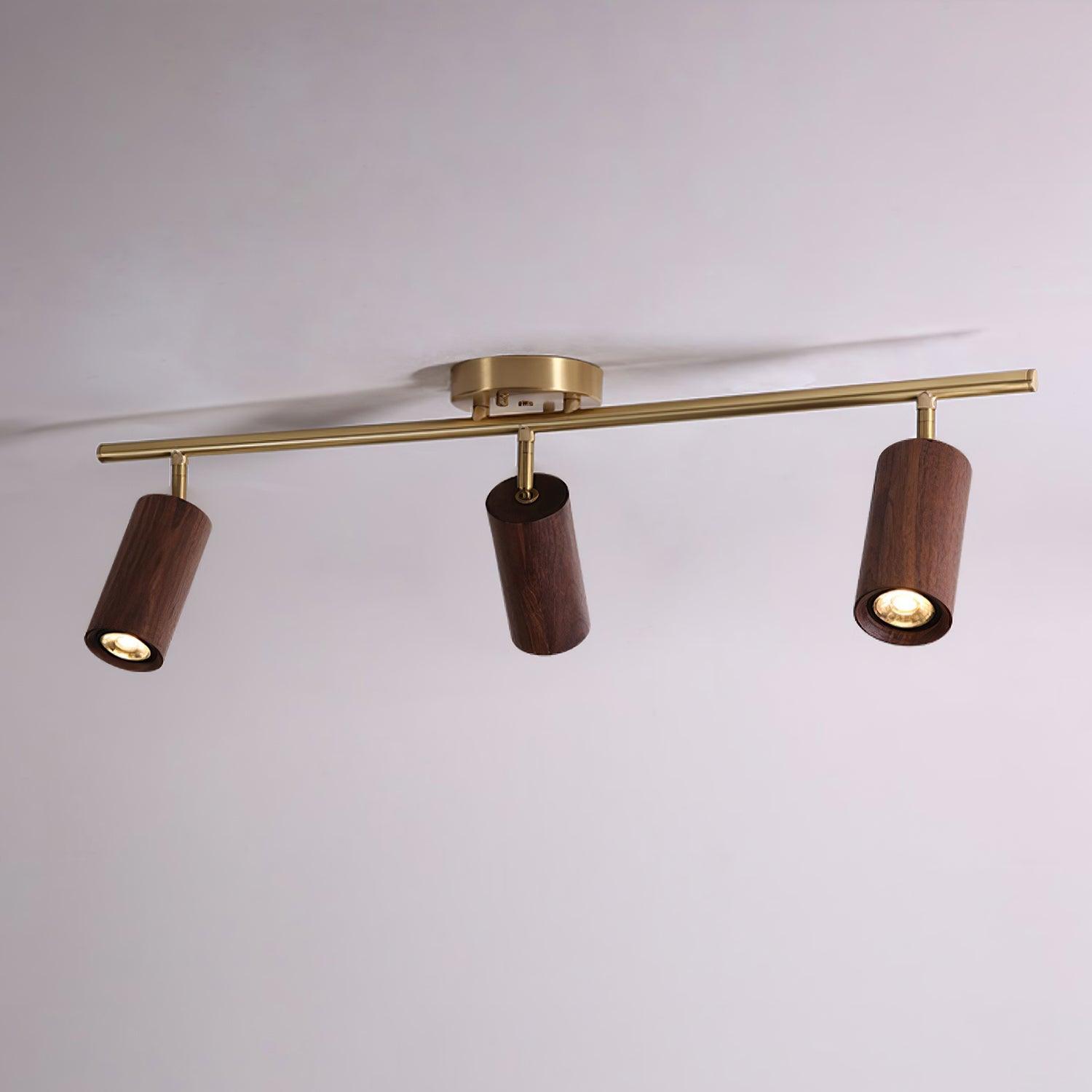 Liora Wooden Track Ceiling Light - Neutralighting