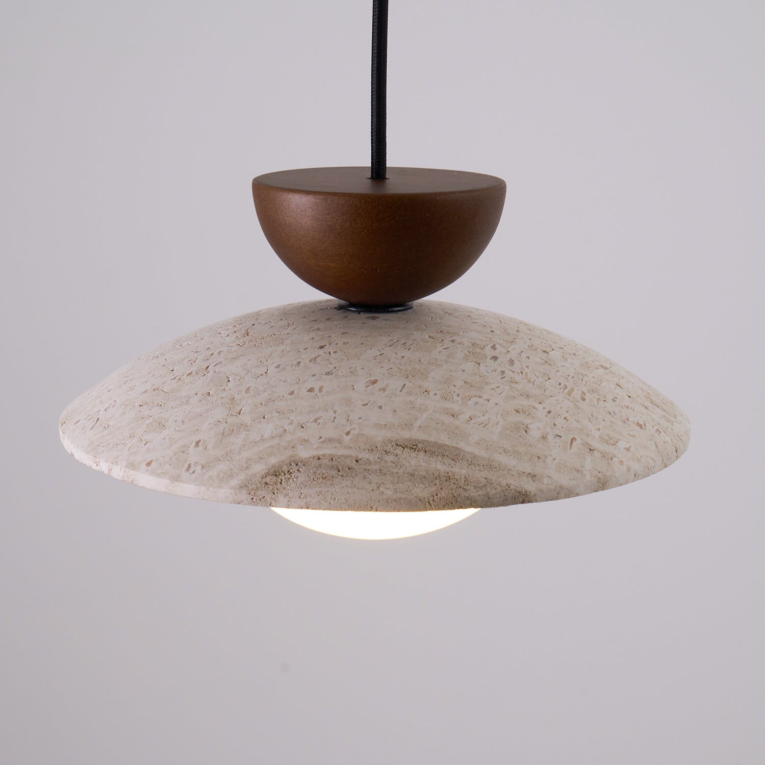 Cleo Travertine Pendant Lights - Neutralighting