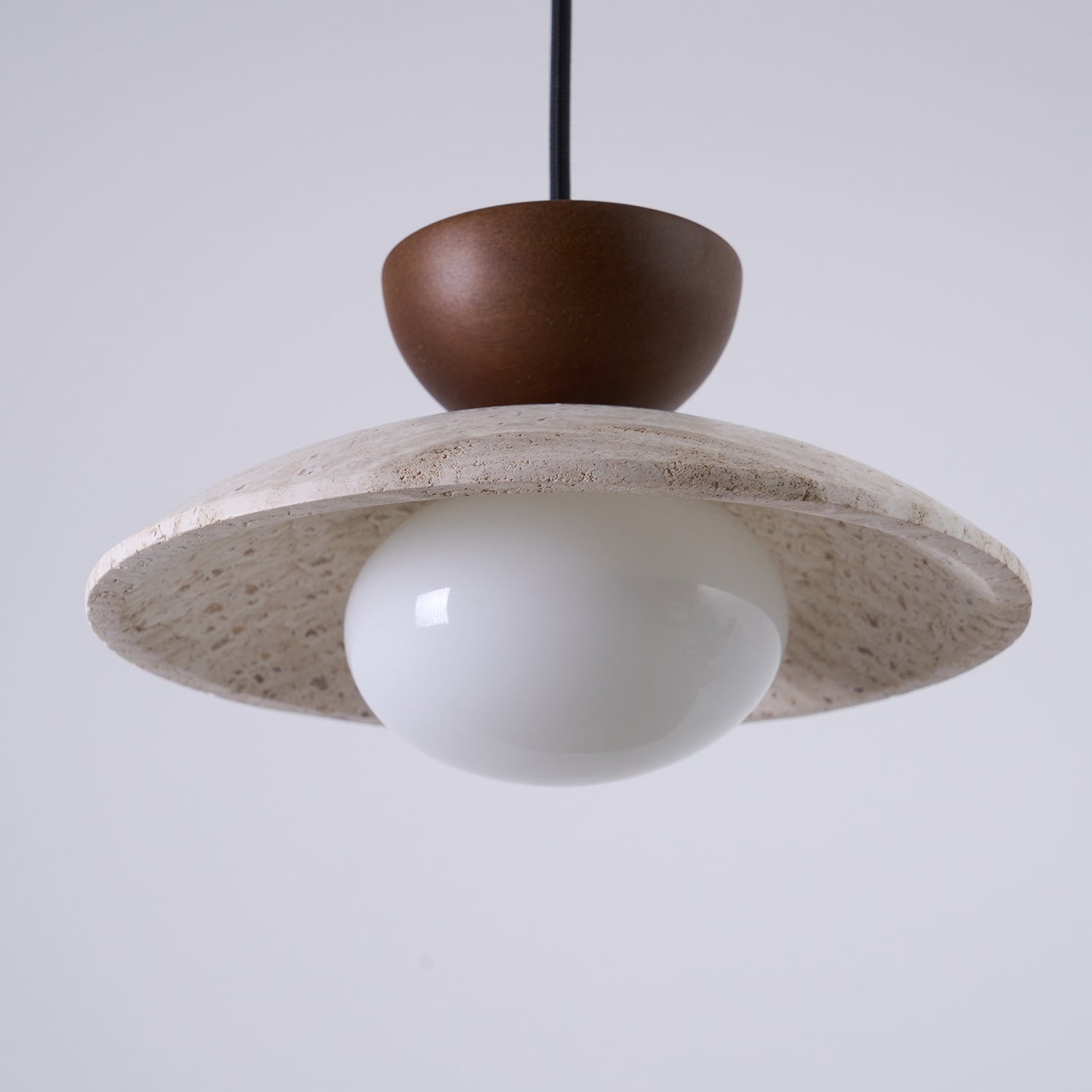 Cleo Travertine Pendant Lights - Neutralighting