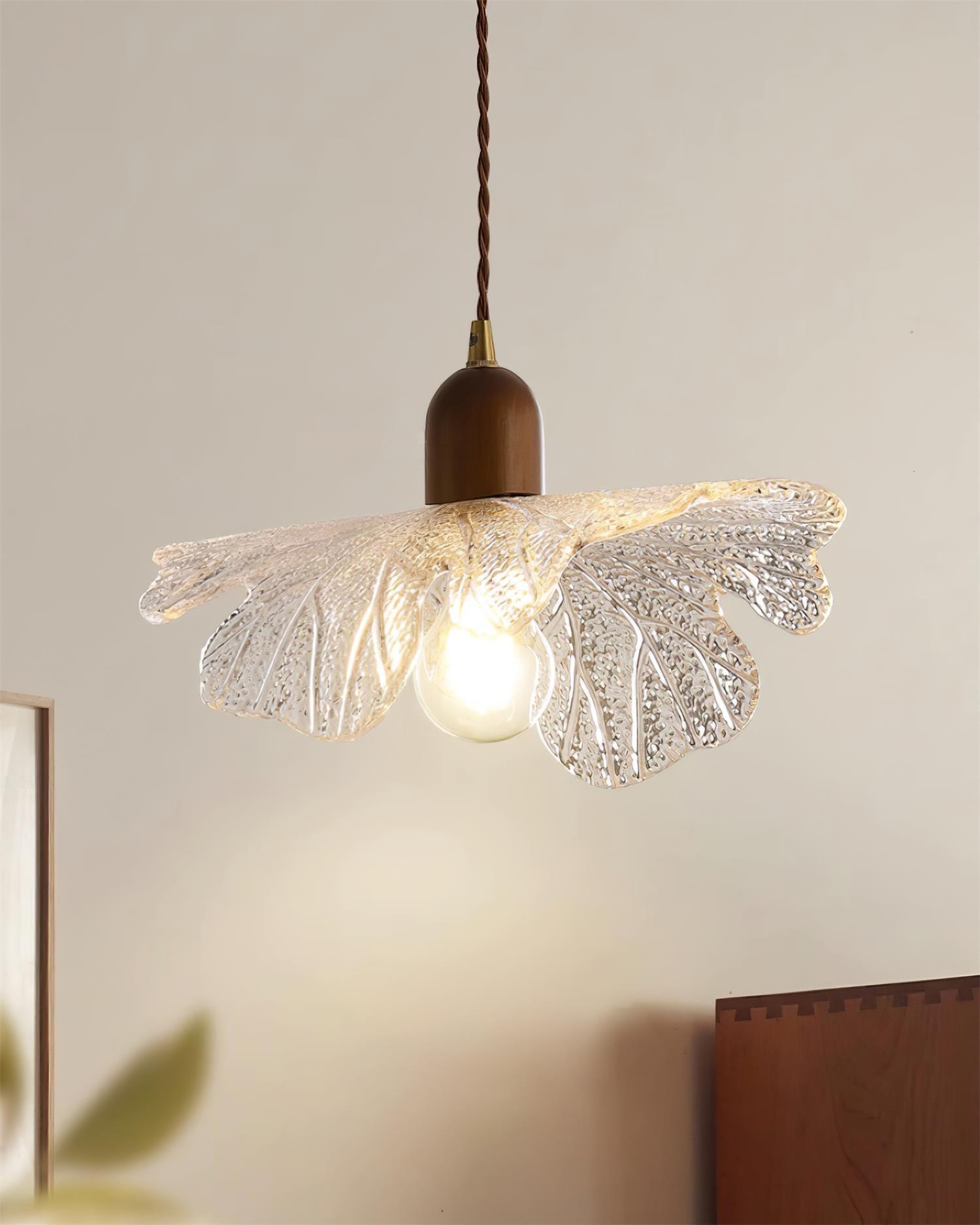 Pendant Lamp Tiffany-Style Glass Floral Shade Art - Neutralighting