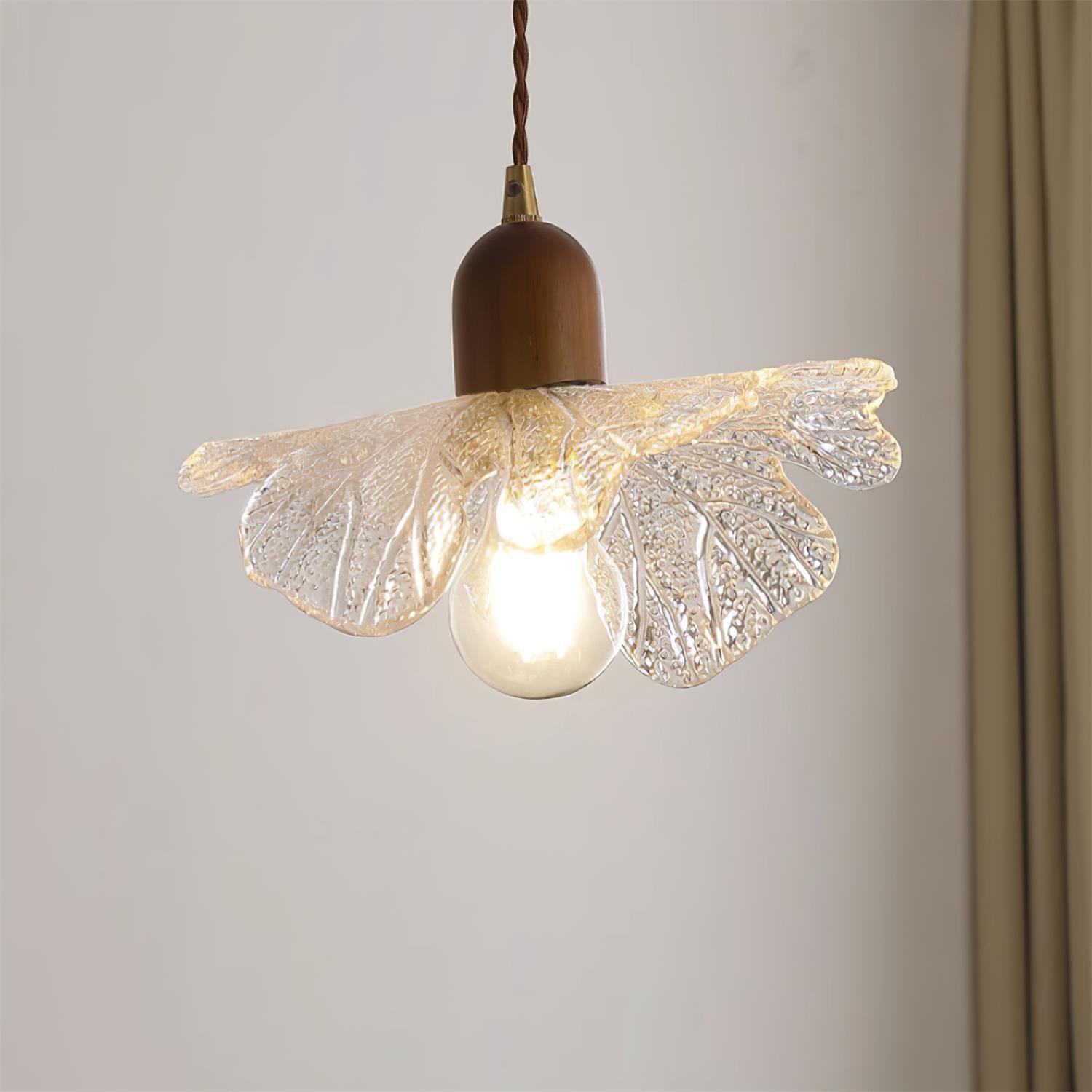 Pendant Lamp Tiffany-Style Glass Floral Shade Art - Neutralighting