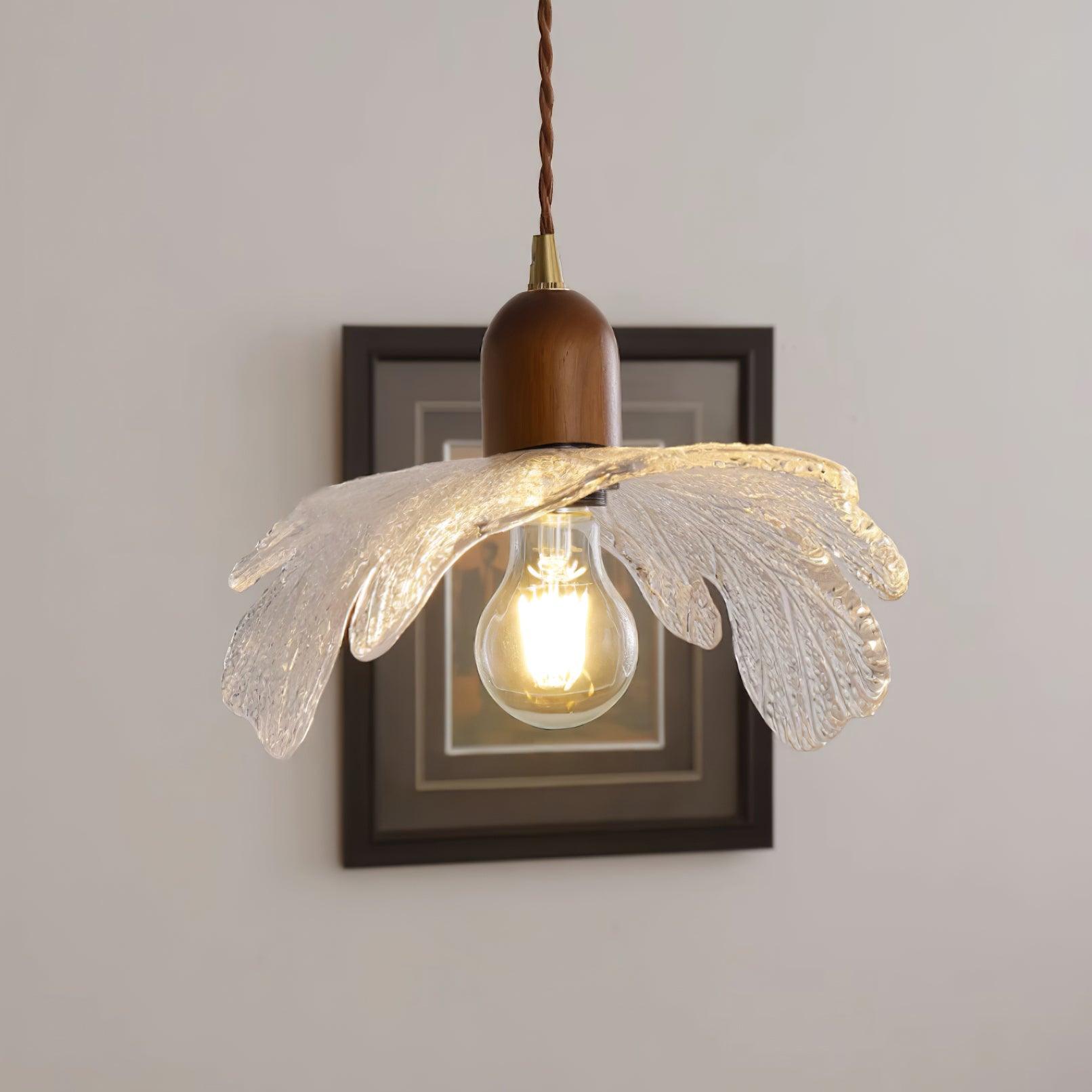 Pendant Lamp Tiffany-Style Glass Floral Shade Art - Neutralighting