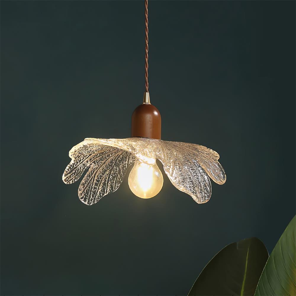 Pendant Lamp Tiffany-Style Glass Floral Shade Art - Neutralighting