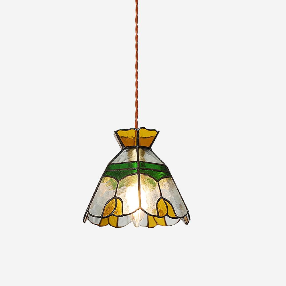 Eldine Stained Glass Pendant Light - Neutralighting