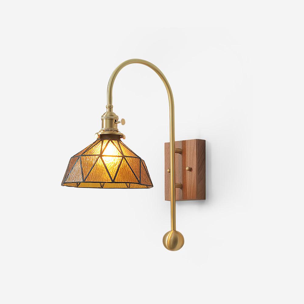 Vorelle Vintage Stained Wall Light - Neutralighting
