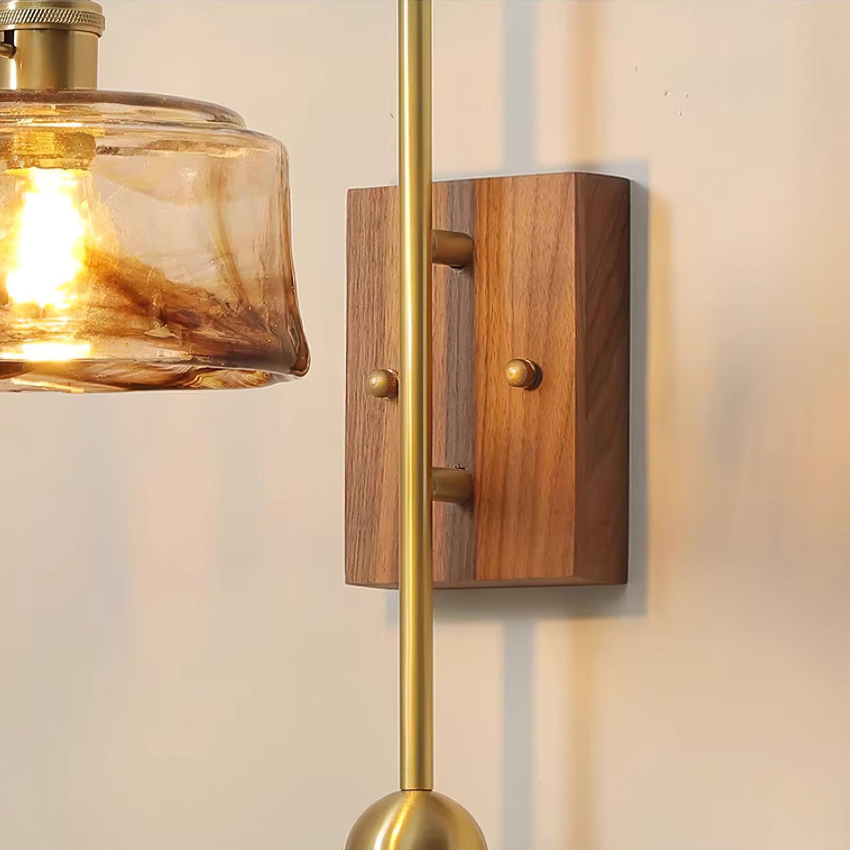 Vorelle Vintage Stained Wall Light - Neutralighting